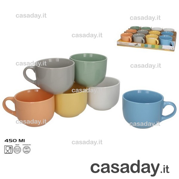TAZZA LATTE TINTA UNITA CL45 